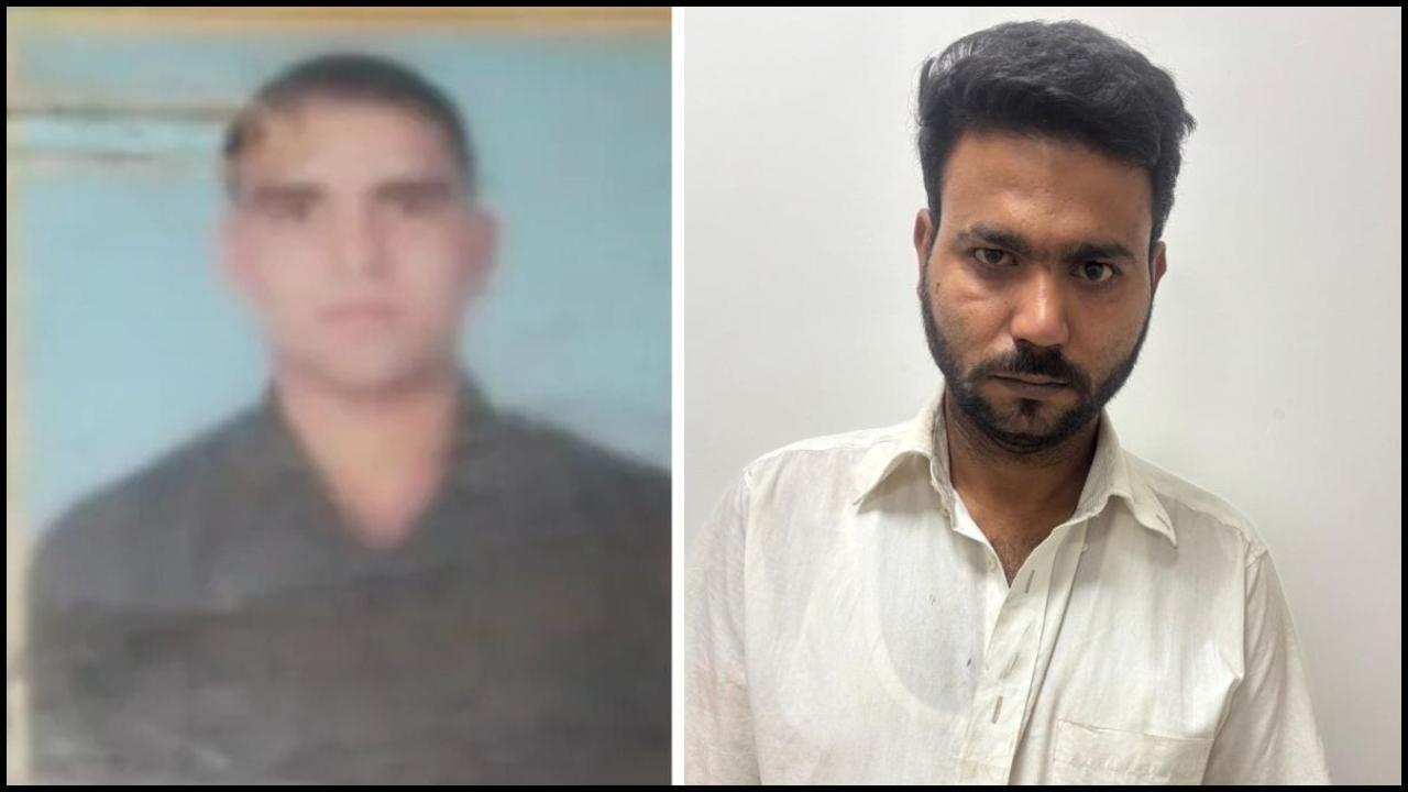 આરોપી અને આર્મી જવાન (તસવીર સૌજન્ય: સોશિયલ મીડિયા) 