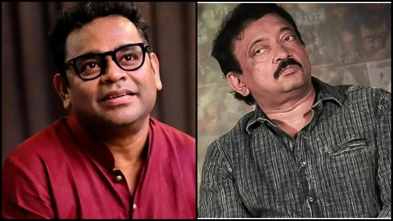 રામ ગોપાલ વર્મા અને એ.આર. રહમાન ફાઇલ તસવીર (સૌજન્ય: મિડ-ડે)