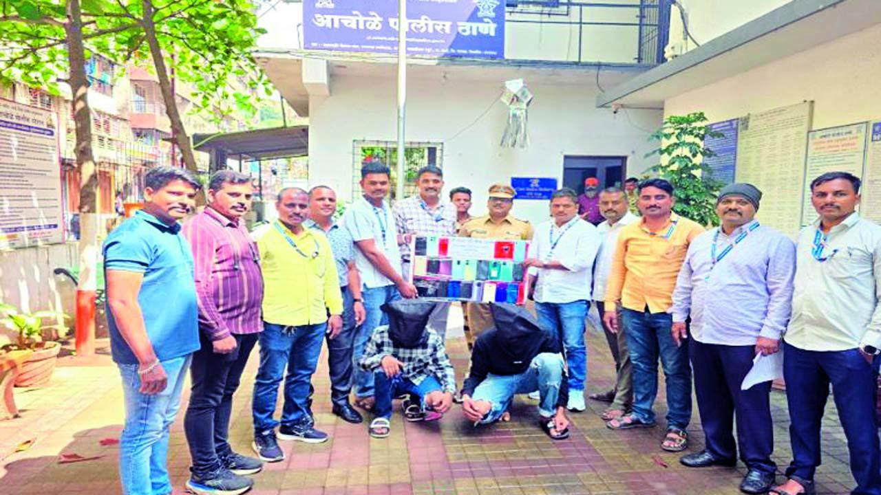 આચોલે પોલીસે ધરપકડ કરેલા બન્ને આરોપીઓ. 