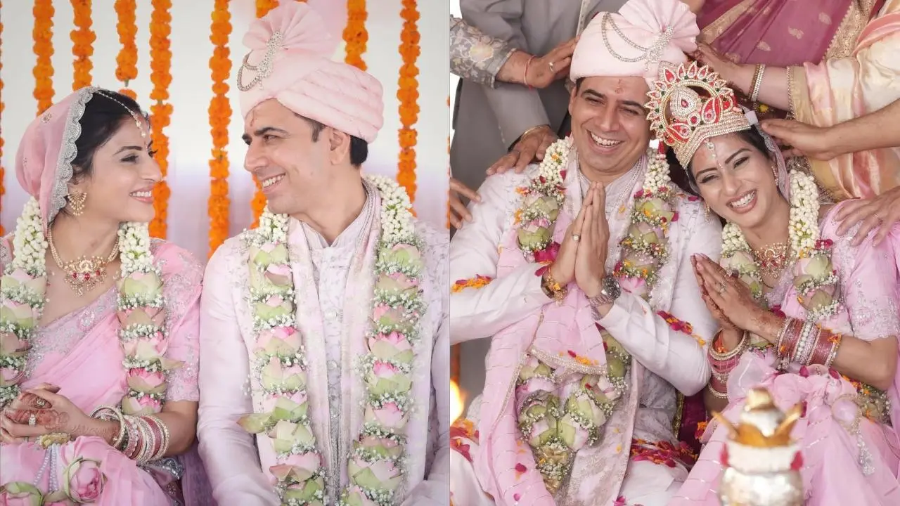 આશ્લેષા સાવંત અને સંદીપ બસવાના લગ્ન ૧૬ નવેમ્બરના રોજ વૃંદાવનના ચંદ્રોદય મંદિરમાં થયા હતા