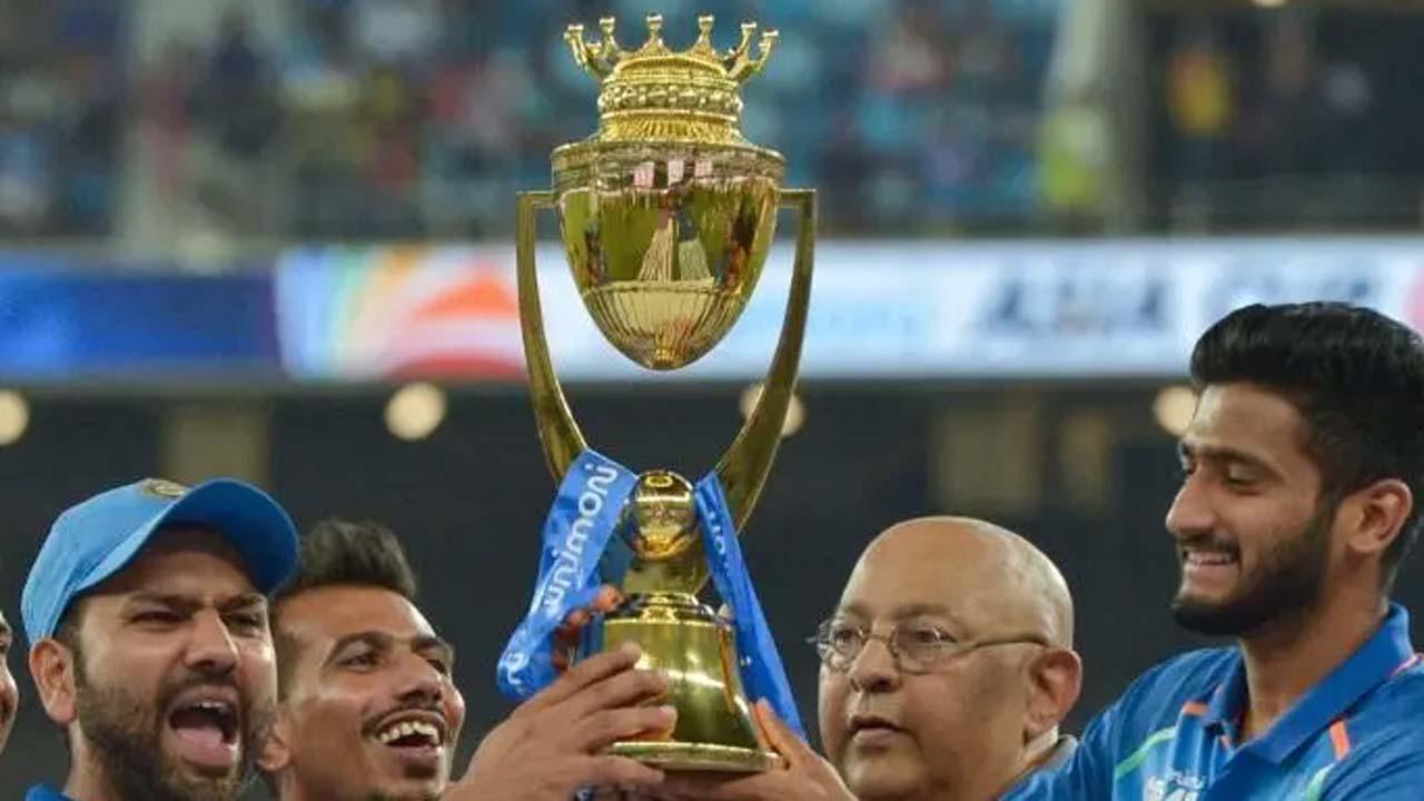એશિયા કપ ટ્રોફી એક-બે દિવસમાં મુંબઈ આવશે એવી શક્યતા