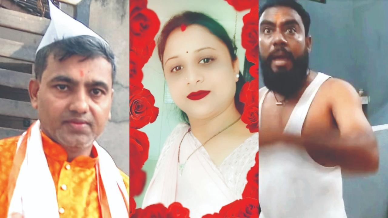 મૃત્યુ પામનાર કિશન પરમાર, આરોપી મનીષા અને લક્ષ્મણ