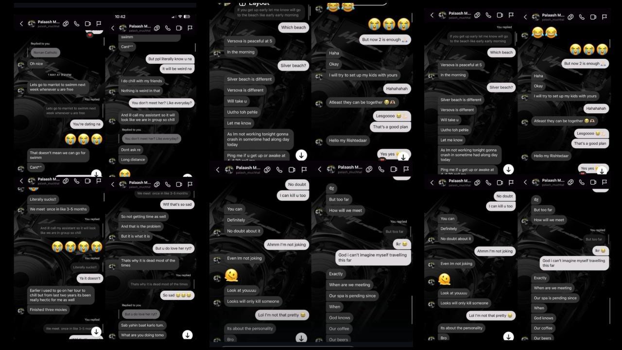 વાયરલ ચેટ્સનો સ્ક્રીનગ્રૅબ (તસવીર સૌજન્ય: સોશિયલ મીડિયા) 