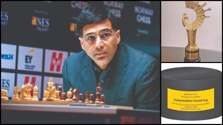 ચેસ વર્લ્ડ કપની ટ્રોફીને નામ મળ્યું ધ વિશ્વનાથન આનંદ કપ