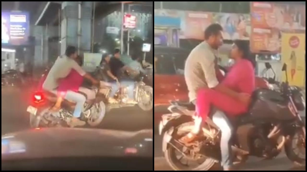 વાયરલ વીડિયોનો સ્ક્રીનગ્રૅબ (તસવીર સૌજન્ય: સોશિયલ મીડિયા) 