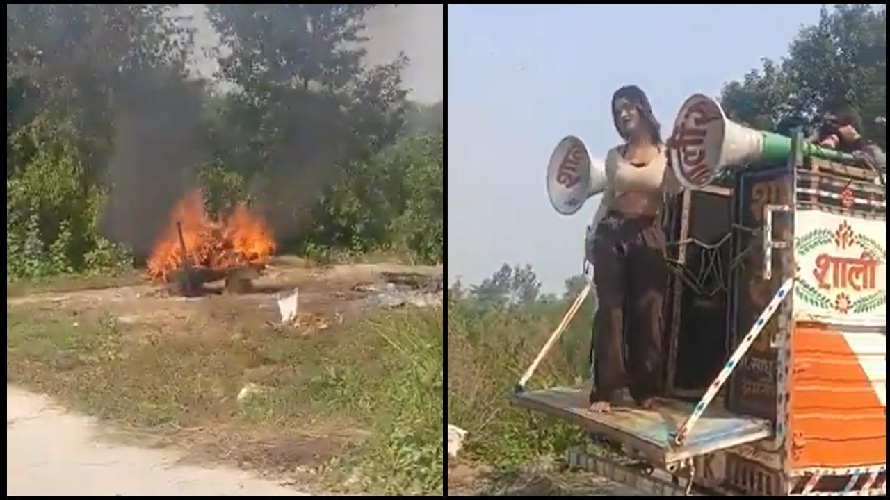 વાયરલ વીડિયોનો સ્ક્રીનગ્રૅબ (તસવીર સૌજન્ય: સોશિયલ મીડિયા) 