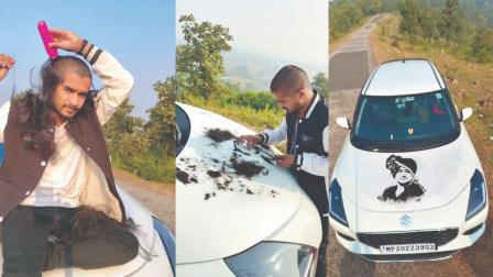 વાયરલ વીડિયોમાંથી સ્ક્રીન શૉટ