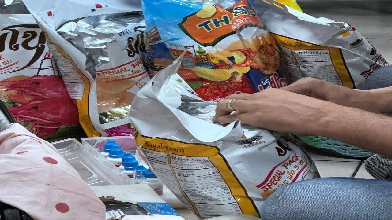 ફૂડ પેકેટમાં છુપાવવામાં આવ્યું હતું ડ્રગ્સ