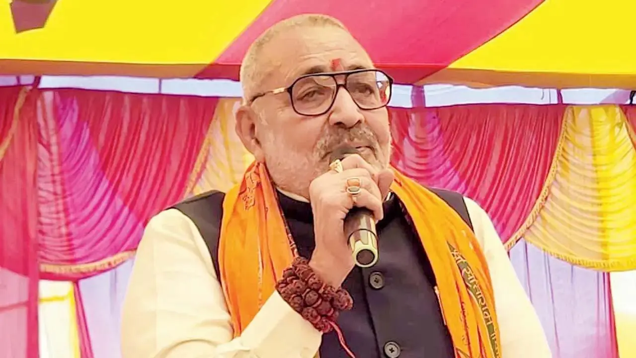 કેન્દ્રીય પ્રધાન ગિરિરાજ સિંહ