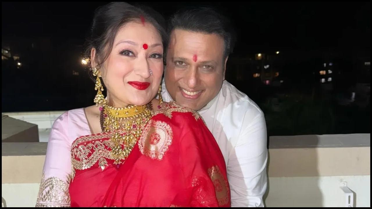 ગોવિંદા અને પત્ની સુનિતા આહુજા ફાઇલ તસવીર (સૌજન્ય: મિડ-ડે)