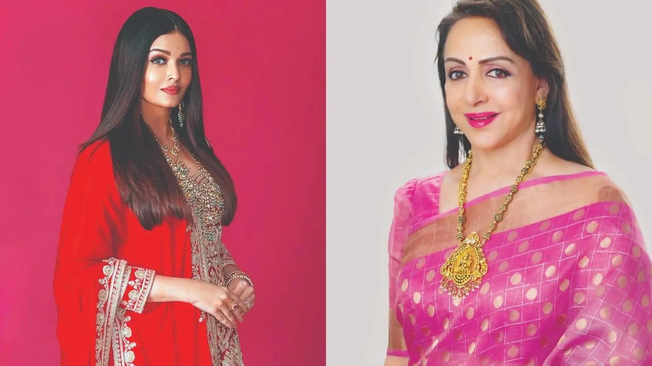 ઐશ્વર્યા રાય બચ્ચન અને હેમા માલિની