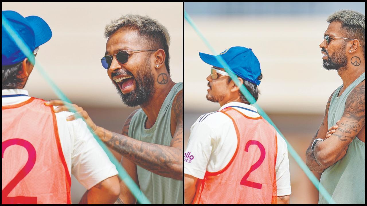 હાર્દિક પંડ્યા અને ઈશાન કિશનની ગપસપ