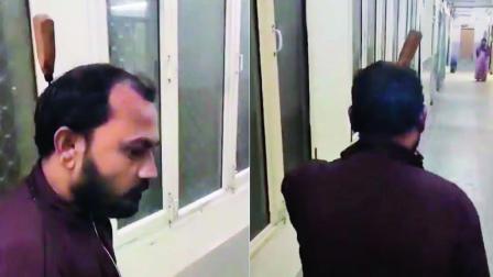 વાયરલ વીડિયોમાંથી સ્ક્રીન શૉટ