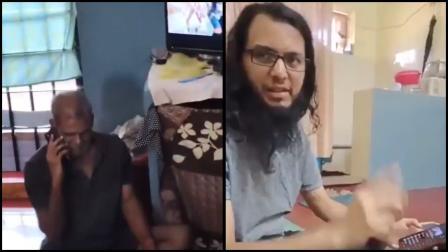 વાયરલ વીડિયોનો સ્ક્રીનગ્રૅબ (તસવીર સૌજન્ય: સોશિયલ મીડિયા) 