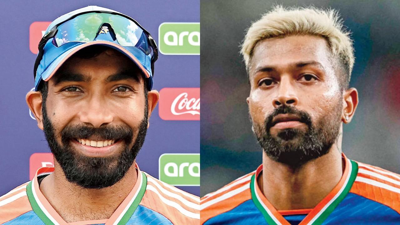 જસપ્રીત બુમરાહ અને હાર્દિક પંડ્યા