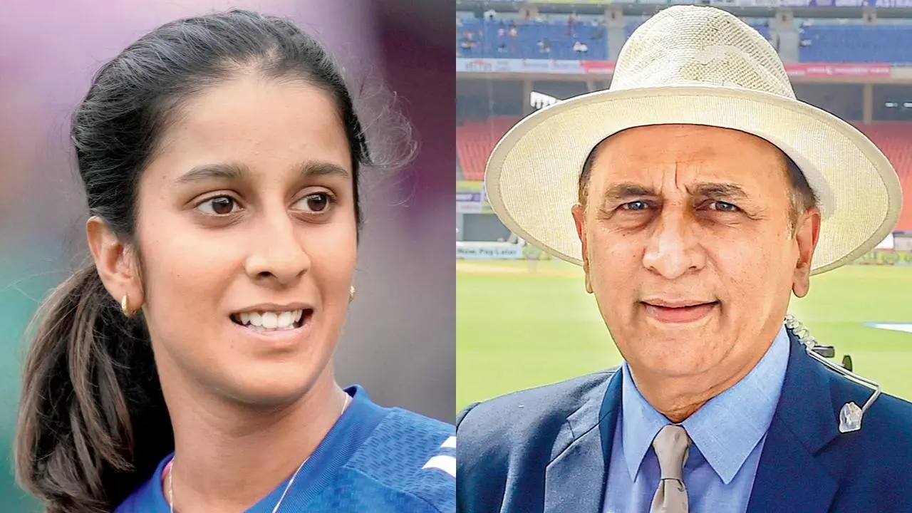 જેમિમા રૉડ્રિગ્સ, સુનીલ ગાવસકર