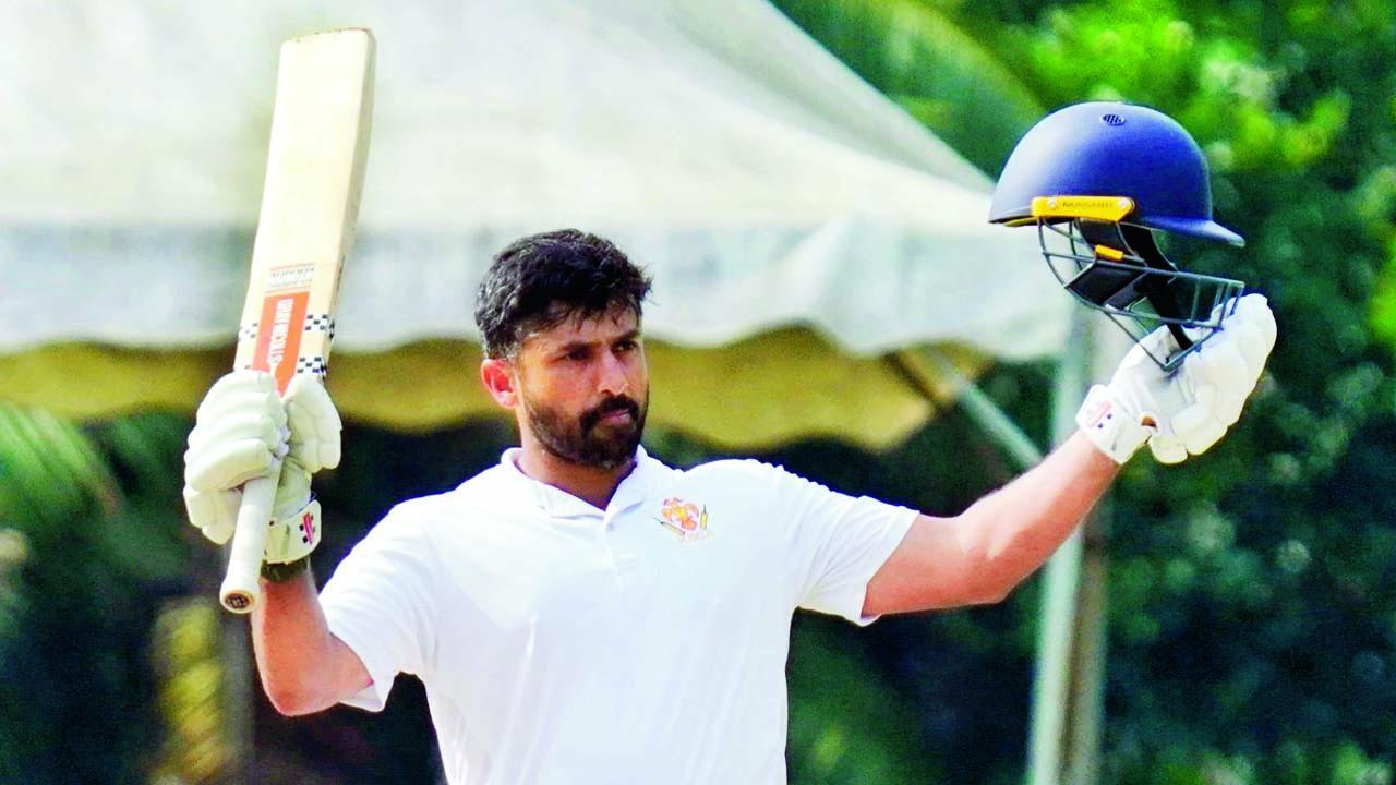 રણજી ટ્રોફીમાં લાગલગાટ બીજી સદી ફટકારી કરુણ નાયરે