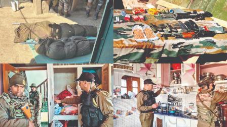 કાશ્મીરના કુપવાડામાં આર્મીએ ગઈ કાલે બે આતંકવાદીઓને ઠાર માર્યા હતા અને તેમની પાસેથી હથિયારનો જથ્થો કબજે કર્યો હતો.