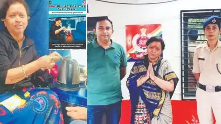 સરિતા લિંગાયતે ટ્રેનમાં મૅગી બનાવી હતી એને પગલે સેન્ટ્રલ રેલવેએ તેમનું જ પોસ્ટર બનાવીને લોકોને ચેતવ્યા. રેલવે પોલીસ-અધિકારીની ઉપસ્થિતિમાં સરિતા લિંગાયતે પોતાની ભૂલ સ્વીકારીને માફી માગી હતી.