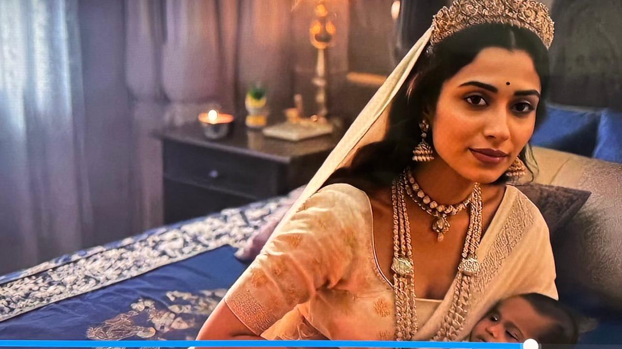 AI મહાભારતની આ તસવીર વાયરલ થઈ રહી છે. (સૌજન્ય: X)