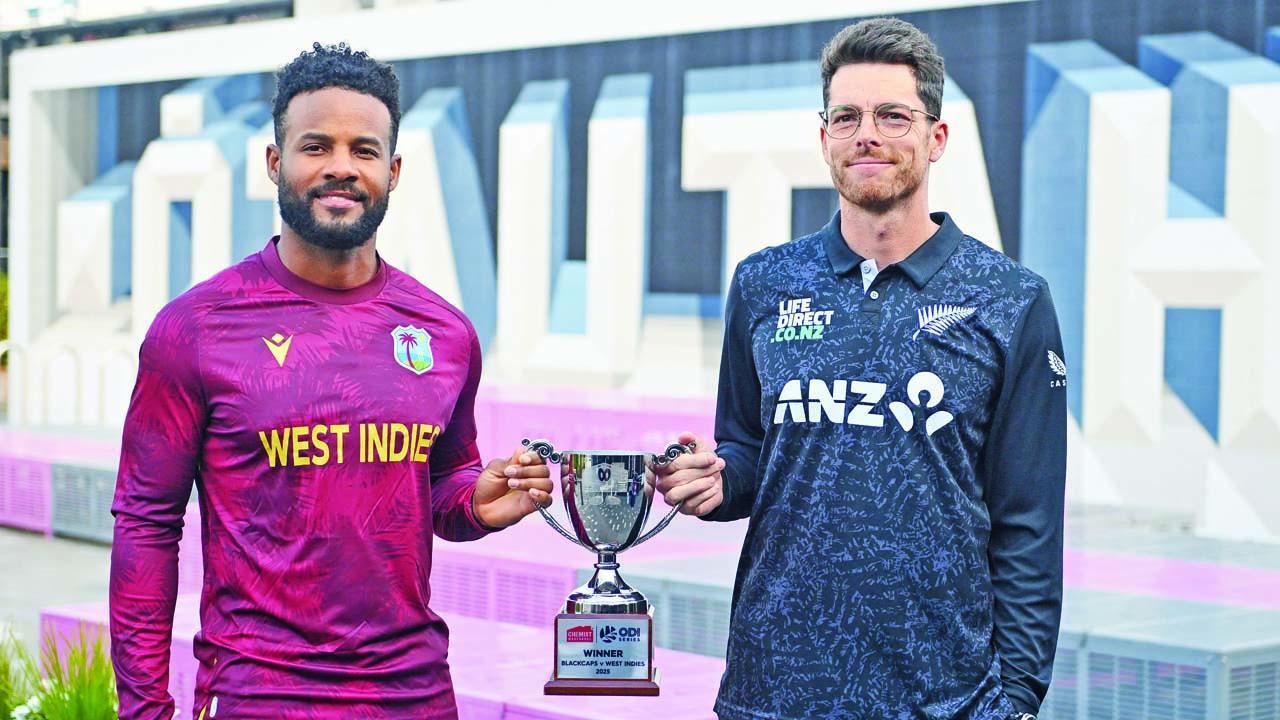 આજથી ન્યુ ઝીલૅન્ડ-વેસ્ટ ઇન્ડીઝ વચ્ચે વન-ડેનો જંગ શરૂ