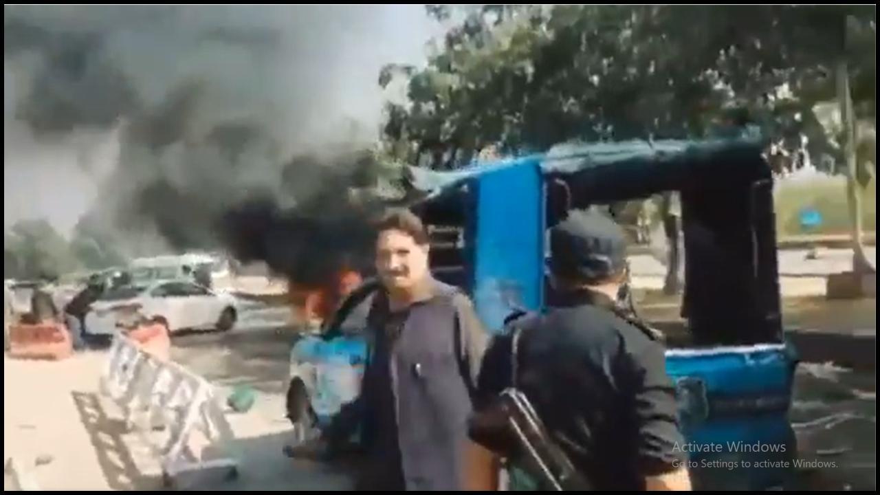 ઈસ્લામાબાદ કોર્ટ વિસ્ફોટ (તસવીર સૌજન્ય: સોશિયલ મીડિયા) 