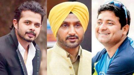 શ્રીસાન્ત, હરભજન અને પીયૂષ ચાવલા