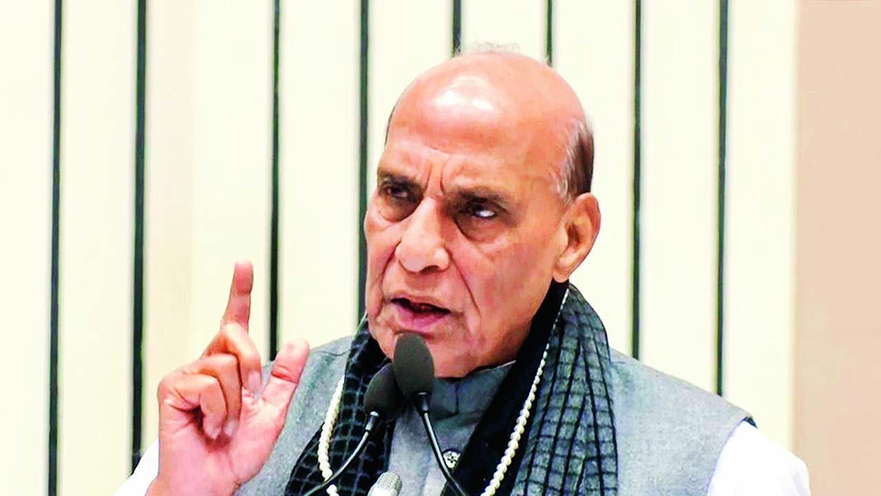 સંરક્ષણપ્રધાન રાજનાથ સિંહ