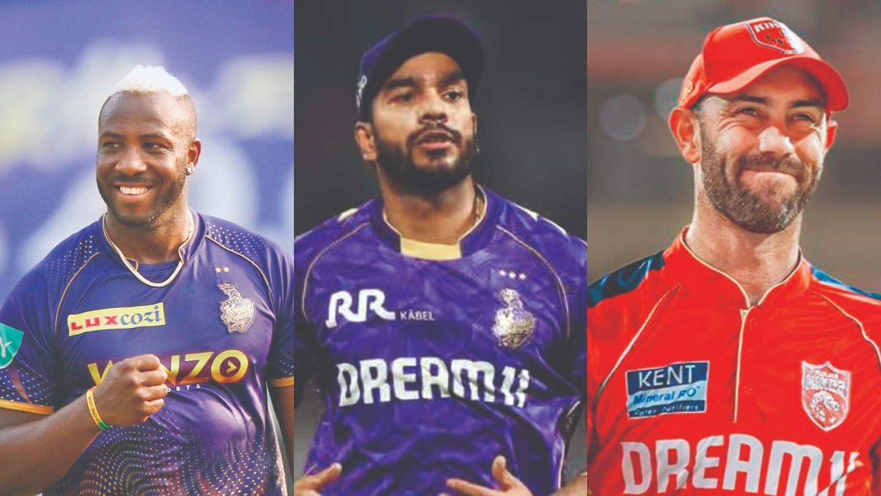 ફ્લૉપ રહેલા સ્ટાર ઑલરાઉન્ડર આન્દ્રે રસેલ, વેન્કટેશ ઐયર, ગ્લેન મૅક્સવેલ ટીમમાંથી 