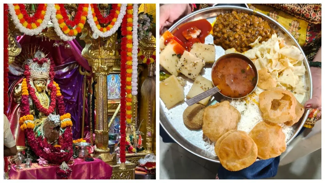 સાદરાની થાળી અને મંદિર બંને લોકોમાં ખૂબ પ્રચલિત છે - તસવીર  સૌજન્ય પૂજા સાંગાણી