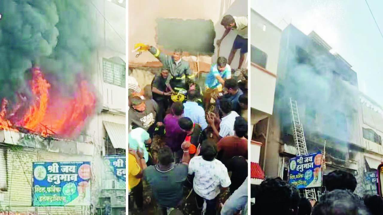 ખૂબ નજીક ઘર હોવાથી બચાવકામગીરીમાં ખૂબ અડચણ આવી હતી. આગ બુઝાવવામાં પાંચ કલાક લાગ્યા.