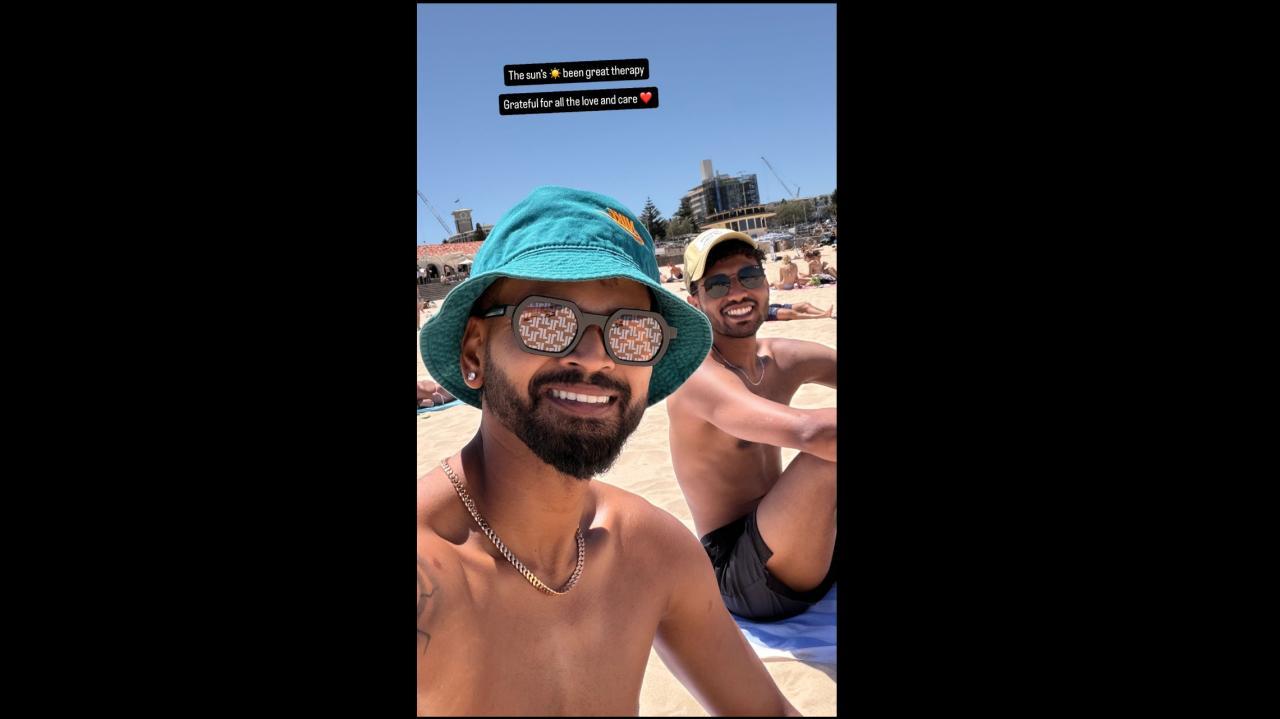 શ્રેયસ ઐયરે ઑસ્ટ્રેલિયાના બીચ પરથી તસવીર શૅર કરી