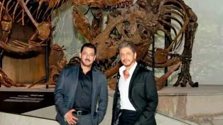 શાહરુખ અને સલમાન ખાને સાથે માણ્યું અબુ ધાબીનું નૅચરલ હિસ્ટરી મ્યુઝિયમ