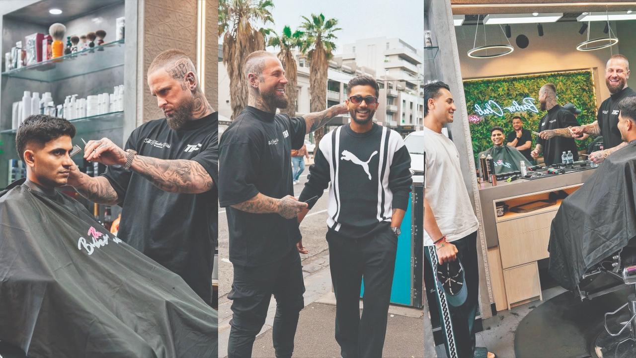 રમતવાત: મેલબર્નમાં ભારતના ત્રણ યંગ સ્ટાર ક્રિકેટર્સે કરાવ્યું મેકઓવર