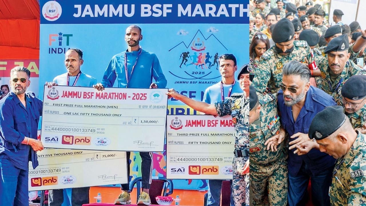 સુનીલ શેટ્ટીએ BSFના સાહસ અને દેશની સીમાઓની સુરક્ષા માટેના તેમના યોગદાનની પ્રશંસા કરી