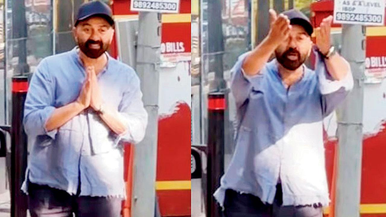 ગુસ્સે ભરાયેલો સની દેઓલ