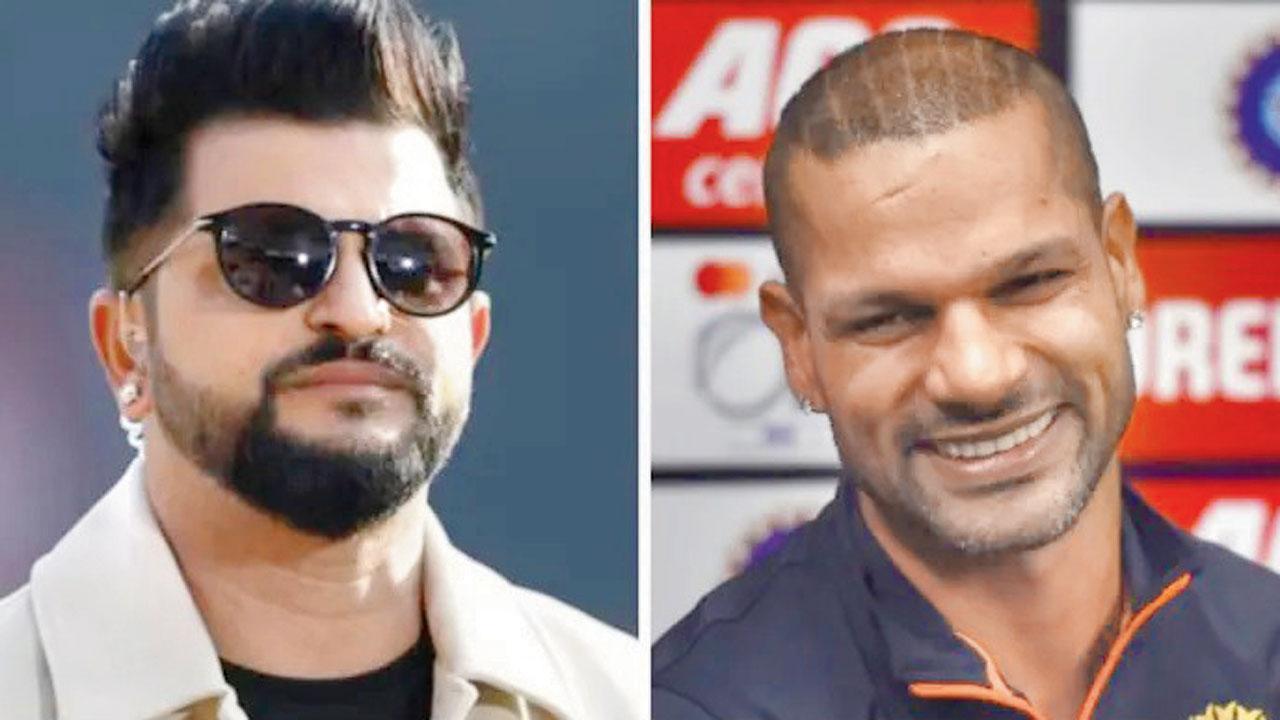 સુરેશ રૈના, શિખર ધવન