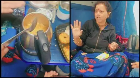 વાયરલ વીડિયોનો સ્ક્રીનગ્રૅબ (તસવીર સૌજન્ય: સોશિયલ મીડિયા) 