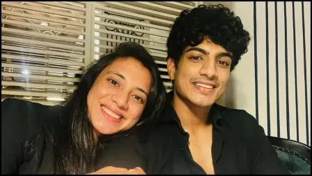 સ્મૃતિ મંધાના અને પલાશ મુચ્છલ ફાઇલ તસવીર (સૌજન્ય: મિડ-ડે)