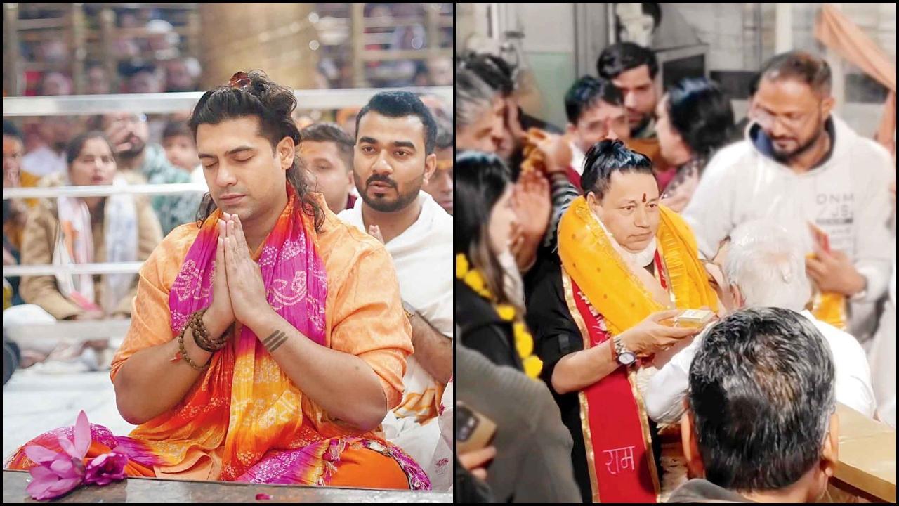 જુબિન નૌટિયાલે બાબા મહાકાલનાં તેમ જ કૈલાસ ખેરે મંદસૌરના પશુપતિનાથ મંદિરનાં કર્યાં દર્શન