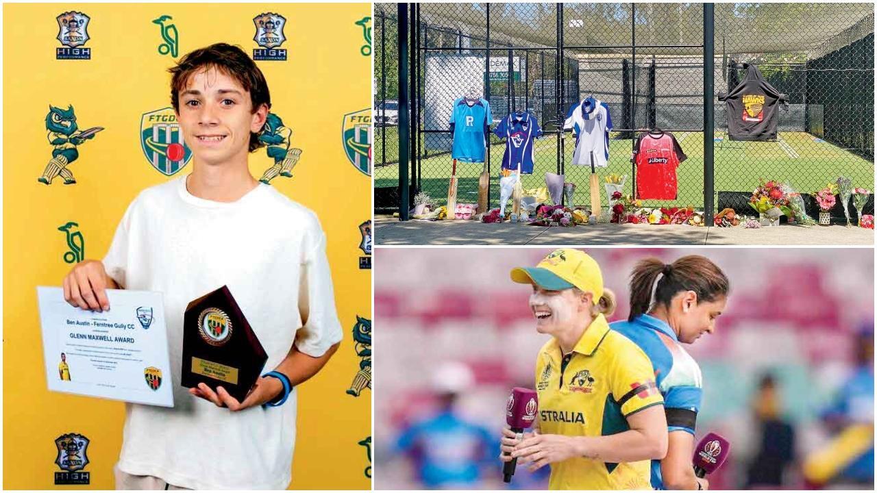 જે પ્રૅક્ટિસ નેટ પાસે આ ઘટના બની ત્યાં બેન ઑસ્ટિનના નજીકના લોકોએ જર્સી, બૅટ અને ફૂલ મૂકીને શ્રદ્ધાંજલિ આપી હતી.