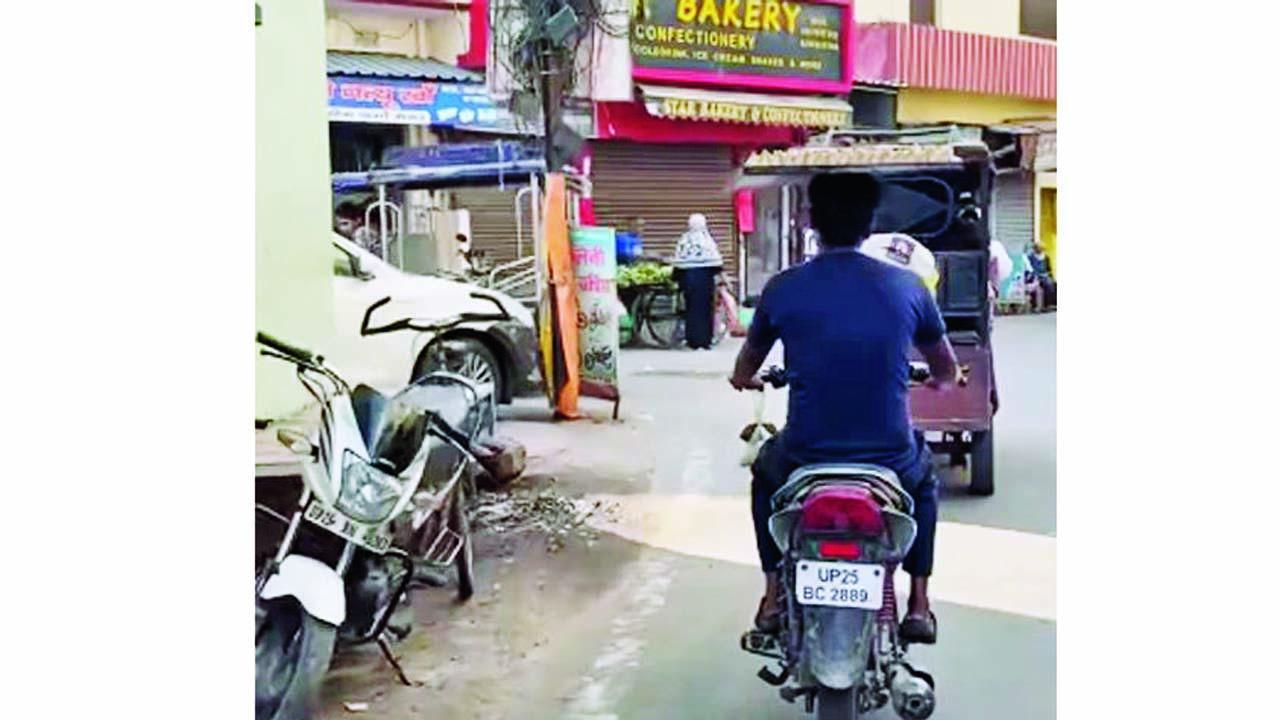 વાયરલ વીડિયોમાંથી સ્ક્રીન શૉટ