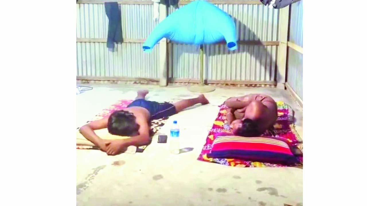 વાયરલ વીડિયોમાંથી સ્ક્રીન શૉટ