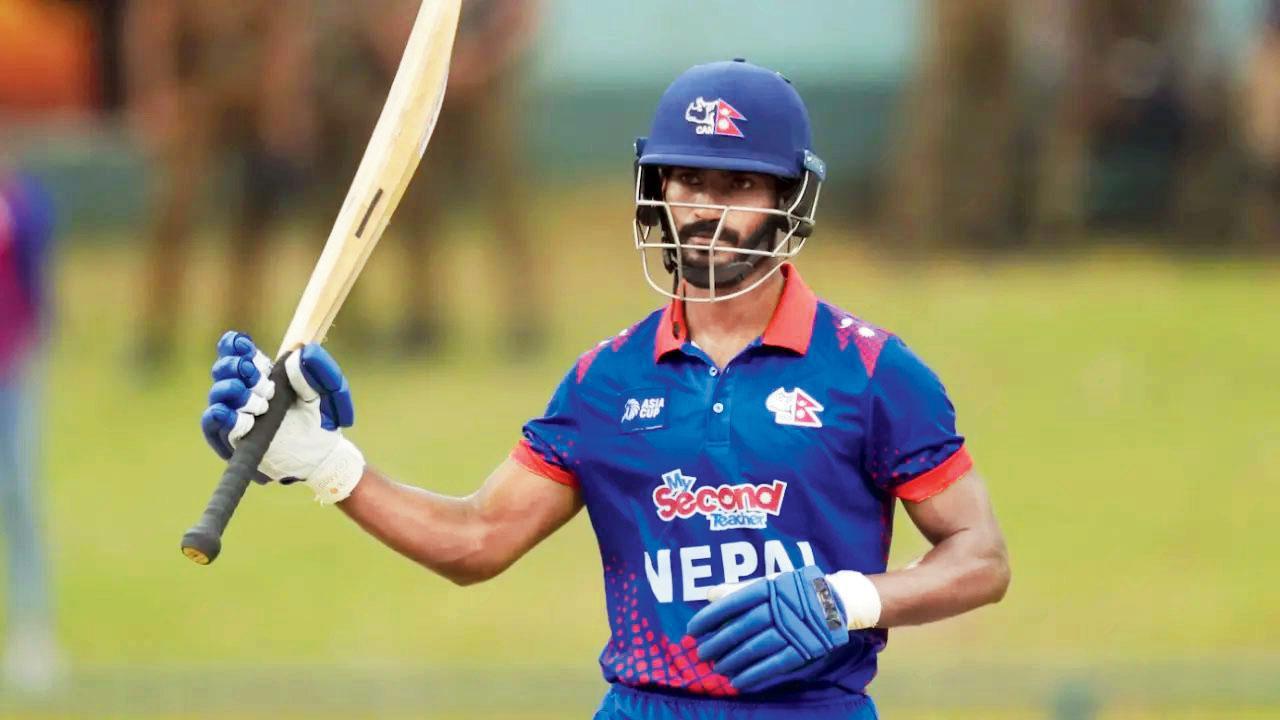 નેપાલના આસિફ શેખે બીજી મૅચમાં શાનદાર ૬૮ રન ફટકાર્યા હતા