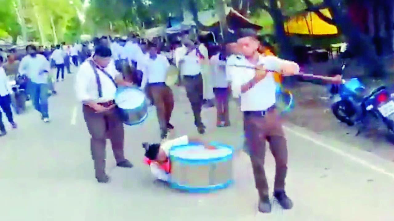 વાયરલ વીડિયોમાંથી સ્ક્રીન શૉટ