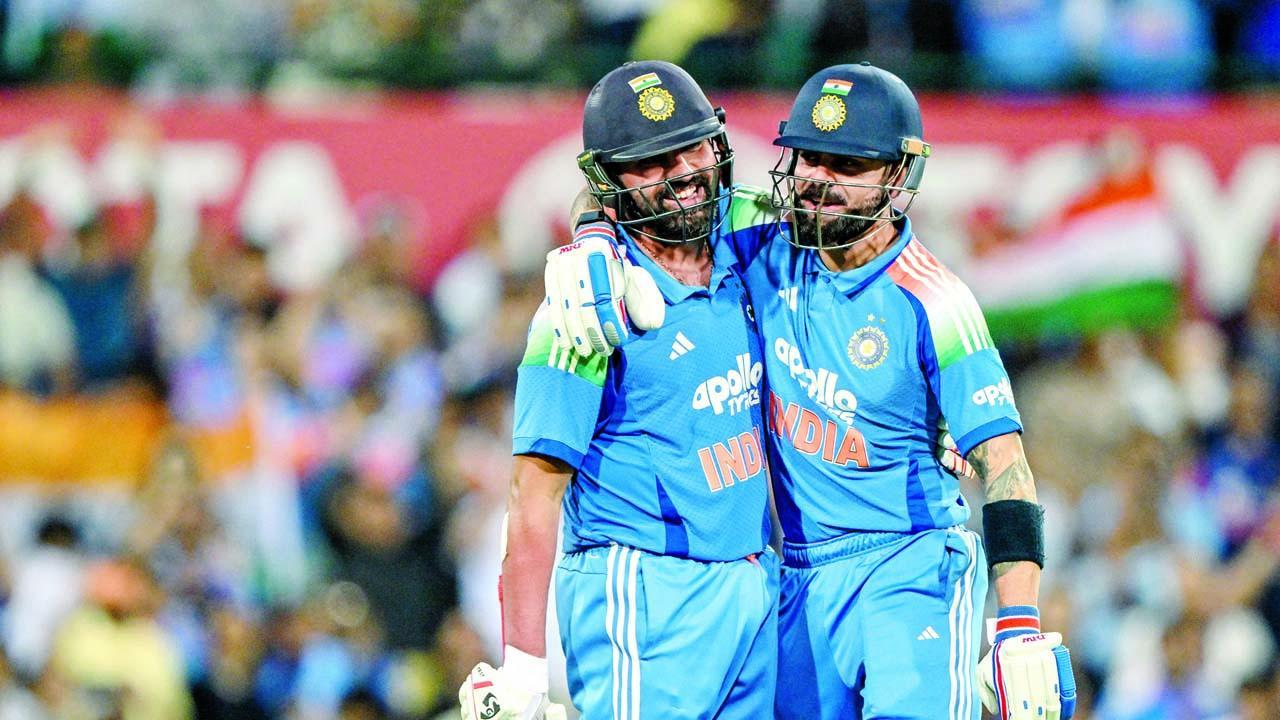 રોહિત શર્મા અને વિરાટ કોહલીએ સિડનીમાં ઑસ્ટ્રેલિયા સામેની ત્રીજી વન-ડે મૅચમાં ૧૭૦ બૉલમાં ૧૬૮ રનની મૅચવિ​નિંગ પાર્ટનરશિપ કરી હતી.