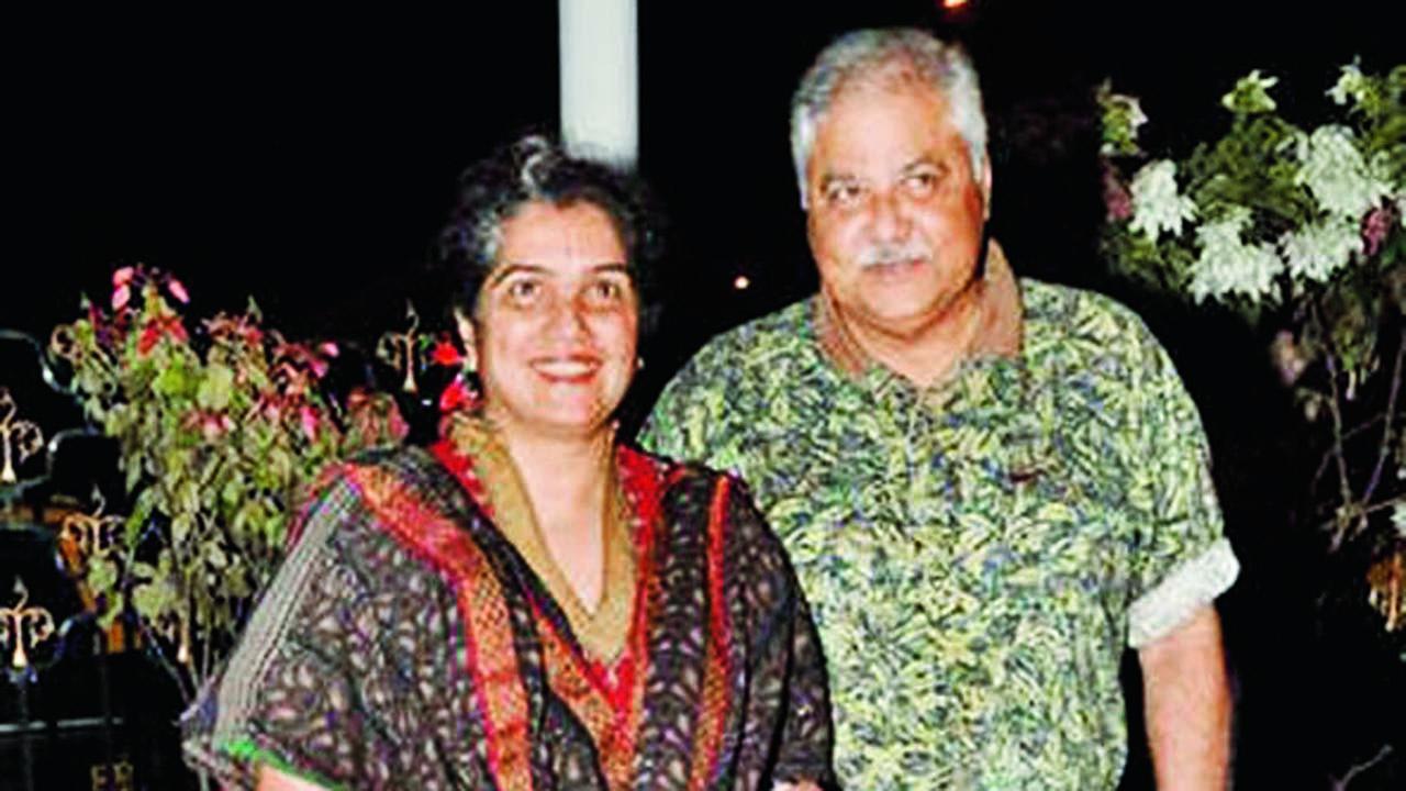 ઍક્ટર સતીશ શાહ અને તેમનાં પત્ની મધુ શાહ