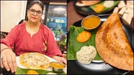 પૂજા સાંગાણી અને નૈવેદ્યમના બેન્ને ઢોસા