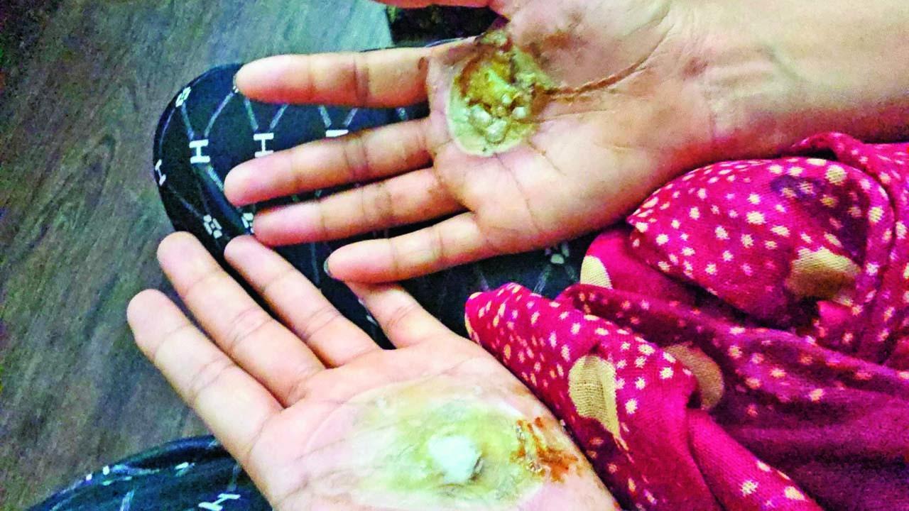 વાયરલ વીડિયોમાંથી સ્ક્રીન શૉટ