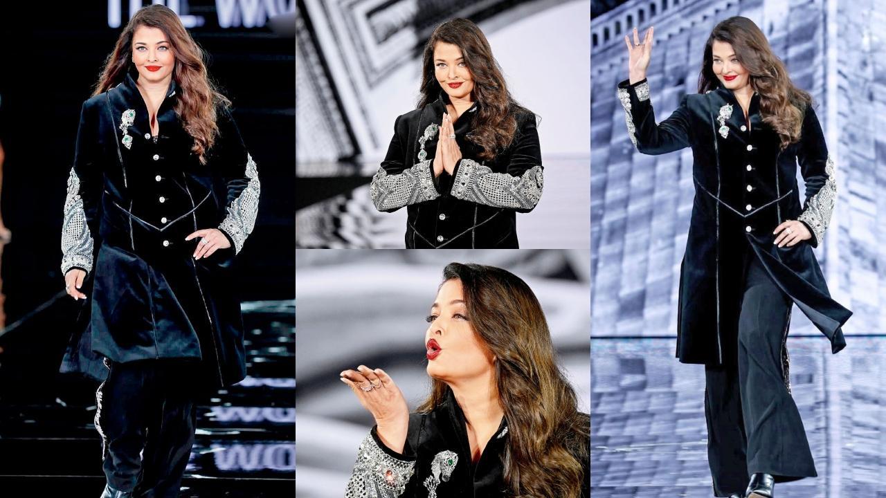 ઐશ્વર્યા રાય બચ્ચને બ્યુટી બ્રૅન્ડ લૉરિયલ પૅરિસની બ્રૅન્ડ-ઍમ્બૅસૅડર રૅમ્પ-વૉક કર્યું હતું